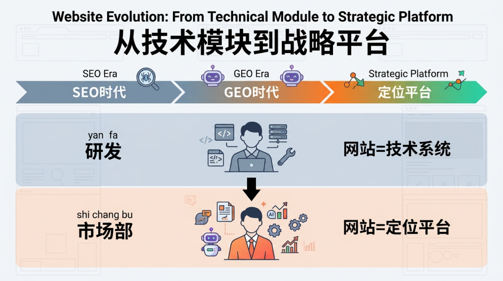 AI时代，B2B公司应让市场部维护官网